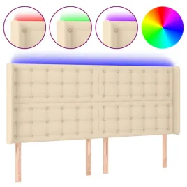 zaglowek-do-lozka-z-led-kremowy-183x16x118-128-cm-tkanina
