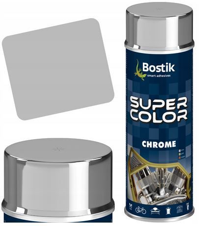 Фото - Фарба / емаль Den Braven Lakier z efektem lustra SUPER CHROME SREBRNY 400ml 