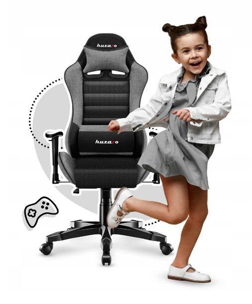 ﻿Fotel gamingowy dla dziecka Huzaro Ranger 6.0 regulowane oparcie podłokiet