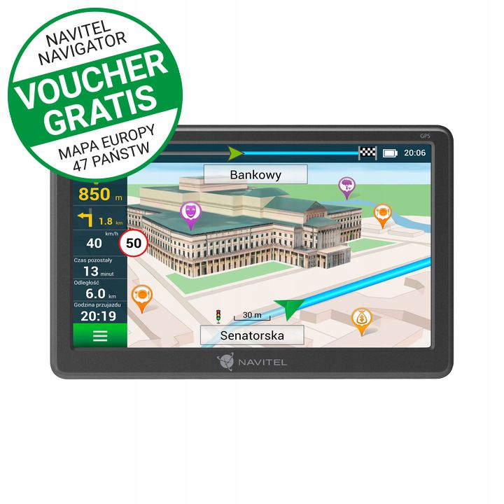 Nawigacja Navitel E707 Magnetic Sklep Producenta - ERLI.pl