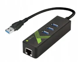karta-sieciowa-adapter-techly-usb-3-0-na-gigabit-rj45-hub-3x-usb