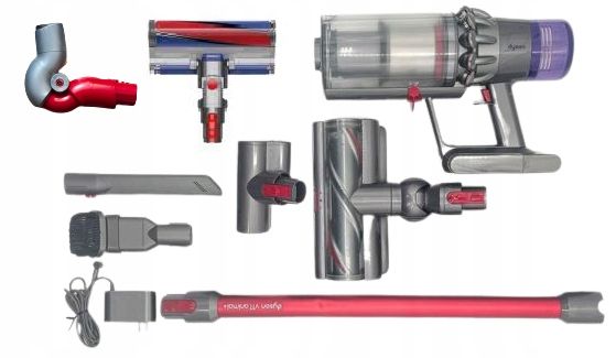 Odkurzacz pionowy Dyson V11 Absolute Extra czerwony