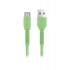 maxlife-kabel-ladowania-mxuc-04-usb-usb-c-1m-3a-zielony