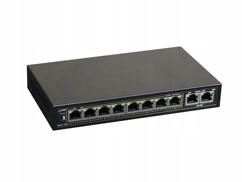 switch-poe-do-8-kamer-ip-pulsar-s108