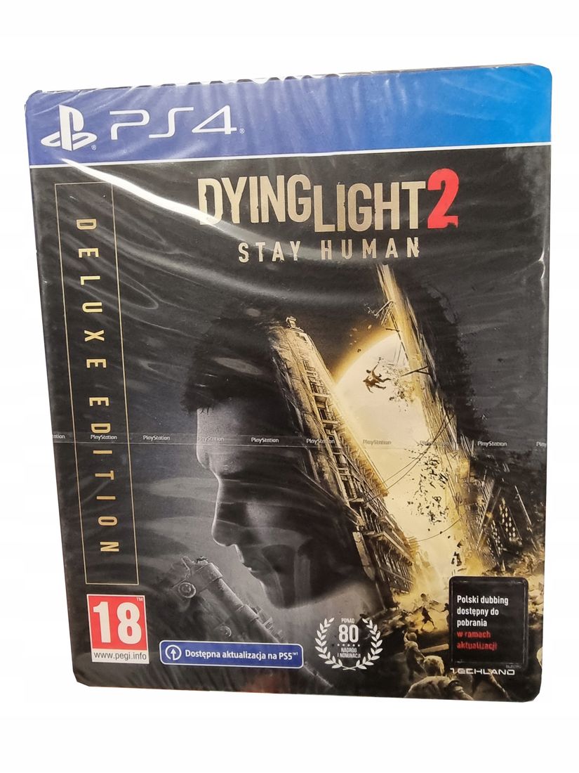 DYING LIGHT 2 DELUXE EDITION PL PS4 PS5 NOWA W FOLII STEELBOOK - ERLI.pl