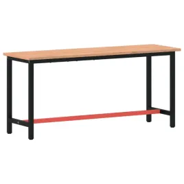stol-roboczy-180x55x815-cm-lite-drewno-bukowe-i-metal