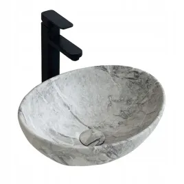 umywalka-nablatowa-ceramiczna-stawiana-na-blat-kamien-szara-marmur-okragla