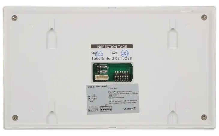 panel-wewnetrzny-vidos-m1021w-2-rodzaj-domofonu-jednorodzinny