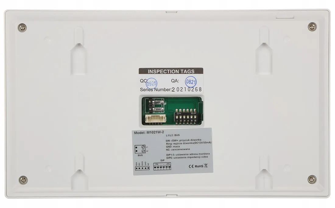 panel-wewnetrzny-vidos-m1021w-2-kamera-w-panelu-zewnetrznym-brak