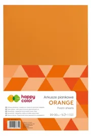 arkusze-piankowe-a4-5-ark-pomaranczowy-happy-color