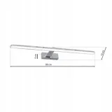 splash-kinkiet-16w-80cm-chrom-ml5722-maksymalna-moc-pojedynczego-zrodla-swiatla-16-w