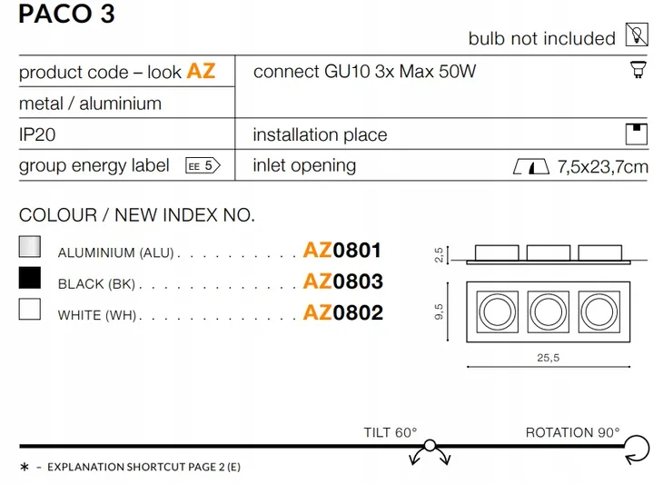 azzardo-az0802-paco-3-wh-wpust-glebokosc-montazu-8-mm
