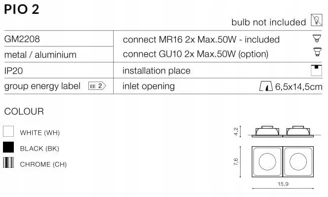 azzardo-az1719-pio-2-white-zasilanie-sieciowe