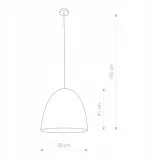 egg-black-m-zwis-1xe27-9022-dlugosc-wysokosc-150-cm
