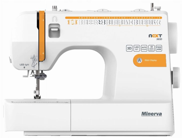 Minerva Next 363D II domowa mechaniczna maszyna do szycia 32 ściegi +GRATIS