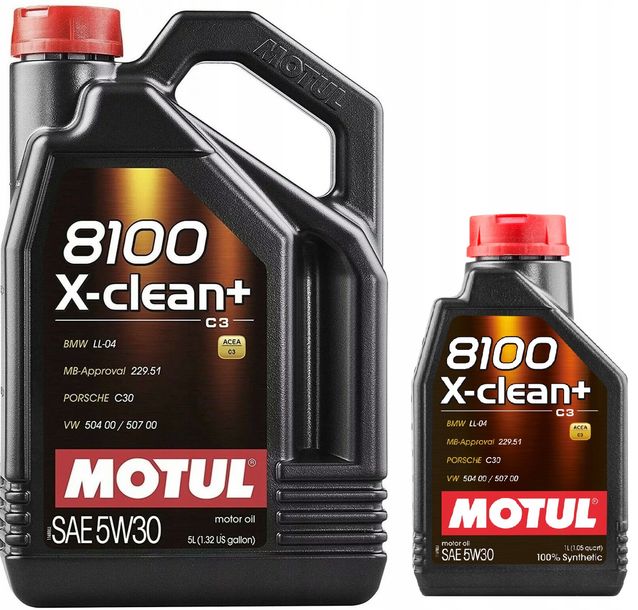 Olej silnikowy Motul 8100 X-CLEAN+ 5W30 6L 