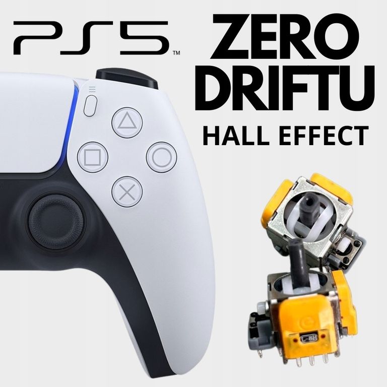 PAD SONY DUALSENSE PS5 HALL EFFECT ZERO DRIFTU – 163833268