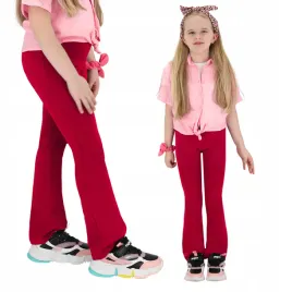 spodnie-dzwony-dziewczece-dresy-bawelniane-134