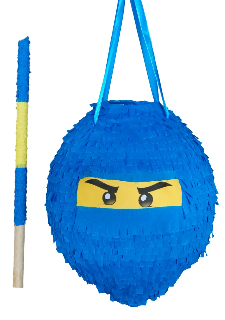 piniata-niebieski-ninjago-lego-xl-kij-elementy-zestawu-piniata-kij-do-rozbijania-piniaty