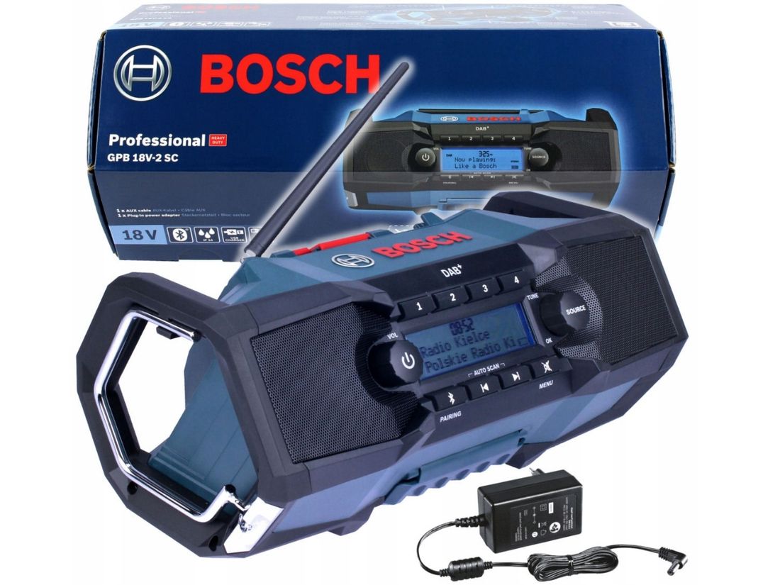 Bosch Radio Akumulatorowe Gpb V C Dab Fm Ah Erli Pl