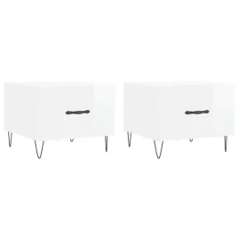 stoliki-kawowe-2-szt-biale-z-polyskiem-50x50x40-cm