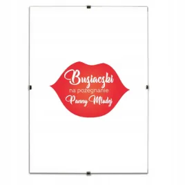 pamiatkowy-bialy-plakat-buziaki-na-pozegnanie-panny-mlodej-w-antyramie