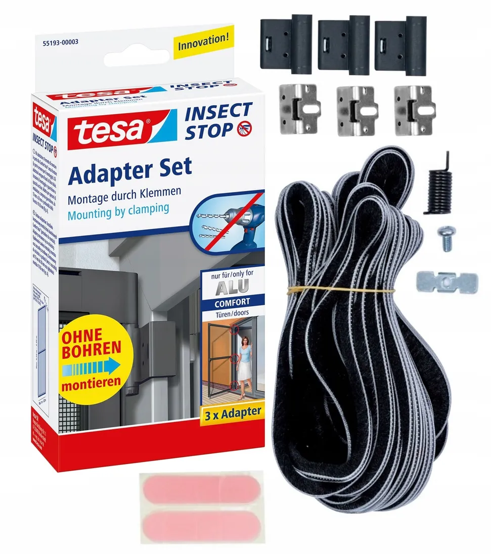 adapter-do-moskitier-ramkowych-antracyt-tesa-stan-nowy