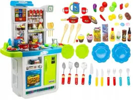 kuchnia-dla-dzieci-kuchenka-98cm-plastikowa-agd-zestaw-sztucce-talerze