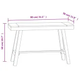 lawka-80-cm-lite-drewno-tekowe-marka-vidaxl