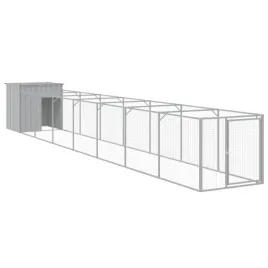buda-dla-psa-z-wybiegiem-jasnoszara-110x813x110-cm-stal