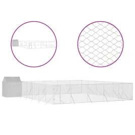 kojec-dla-psa-z-dachem-srebrny-12x12x25-m-stal-galwanizowana