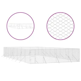 kojec-zewnetrzny-dla-psa-srebrny-8x16x2-m-stal-galwanizowana
