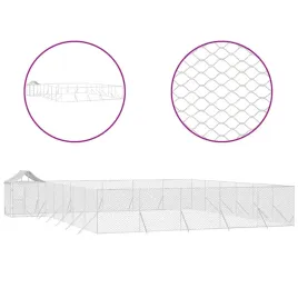 kojec-dla-psa-z-dachem-srebrny12x12x25m-stal-galwanizowana