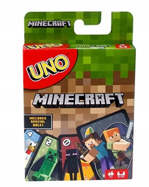 uno-minecraft-mattel-bohater-minecraft