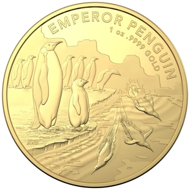 Australian Antarctic Territory - Emperor Penguin 1 uncja