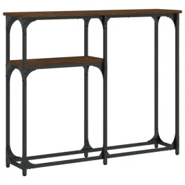 stolik-konsolowy-brazowy-dab-90x225x75-cm