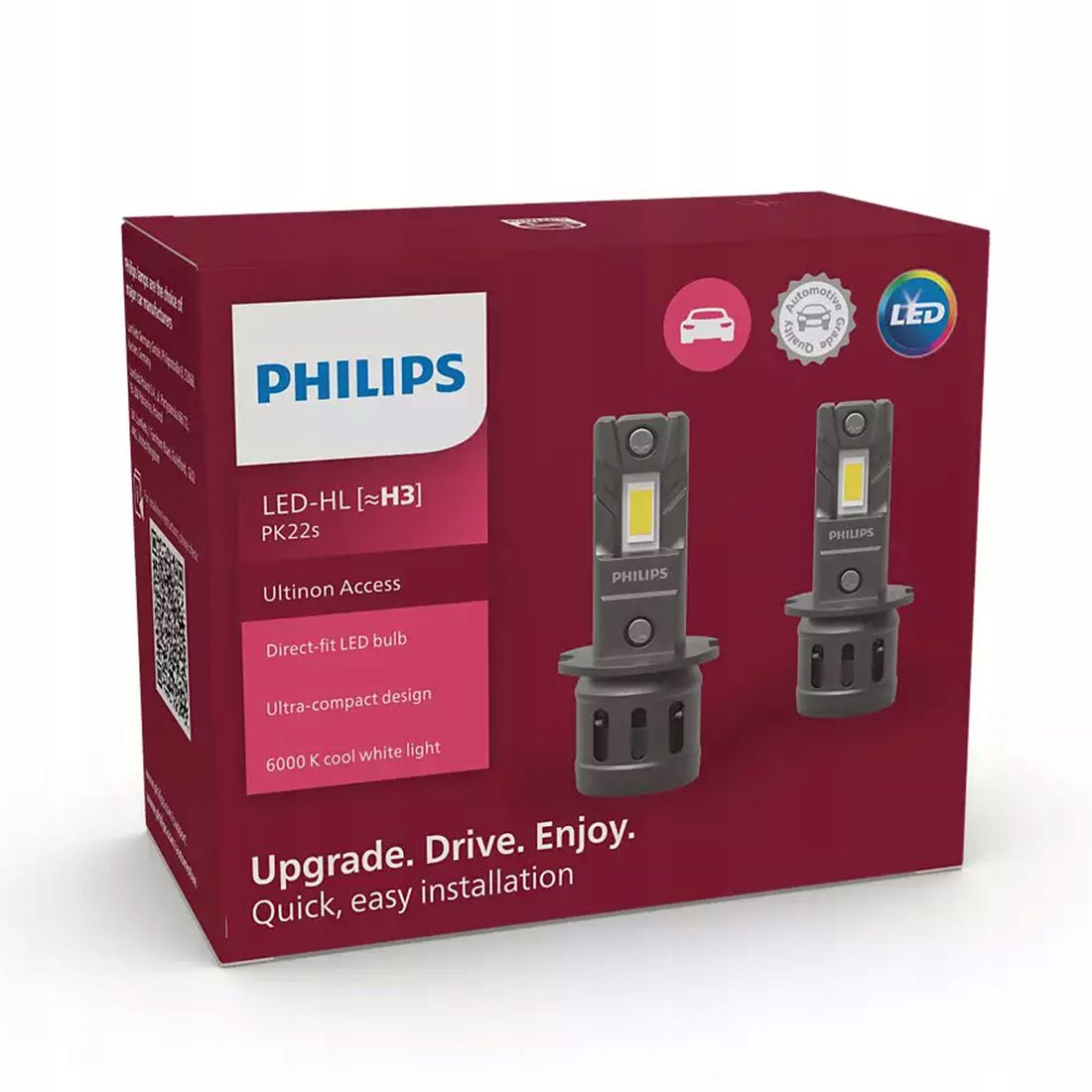 Żarówki Philips LED Ultinon Access UA2500 H7/H18 12V