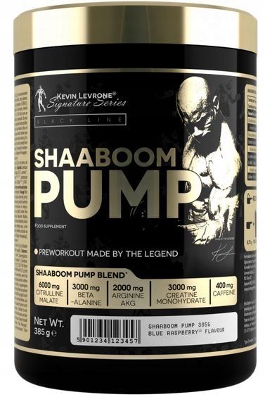 Zdjęcia - Aminokwasy Pump ﻿Levrone Shaaboom  385G CYTRYNA BRZOSKWINIA MOCNA PRZEDTRENINGÓWKA 