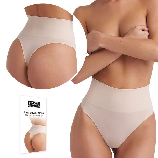 ﻿STRINGI wyszczuplające Gatta String Correct modelujące WYSOKI STAN - L
