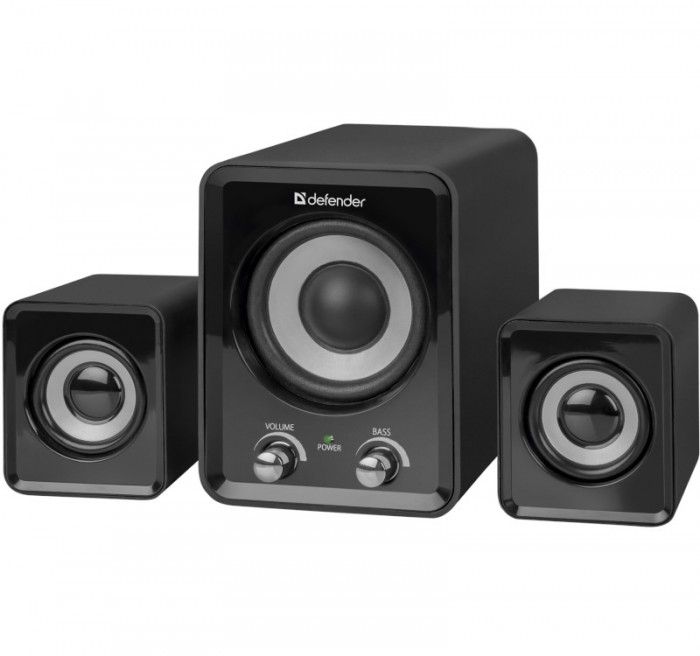 Diffusori PC Defender V12 2.1 11W Con Luci LED – Altoparlanti Per Computer