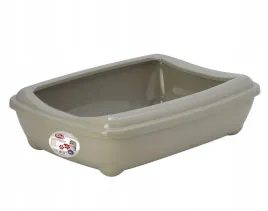 petnova-cat-life-kittytray-kuweta-dla-kota-otwarta-z-ramka-szara-rozm-xl