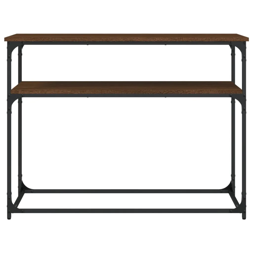 stolik-konsolowy-brazowy-dab-100x355x75-cm