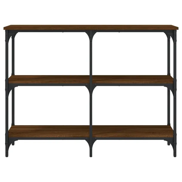 stolik-konsolowy-brazowy-dab-100x29x75-cm