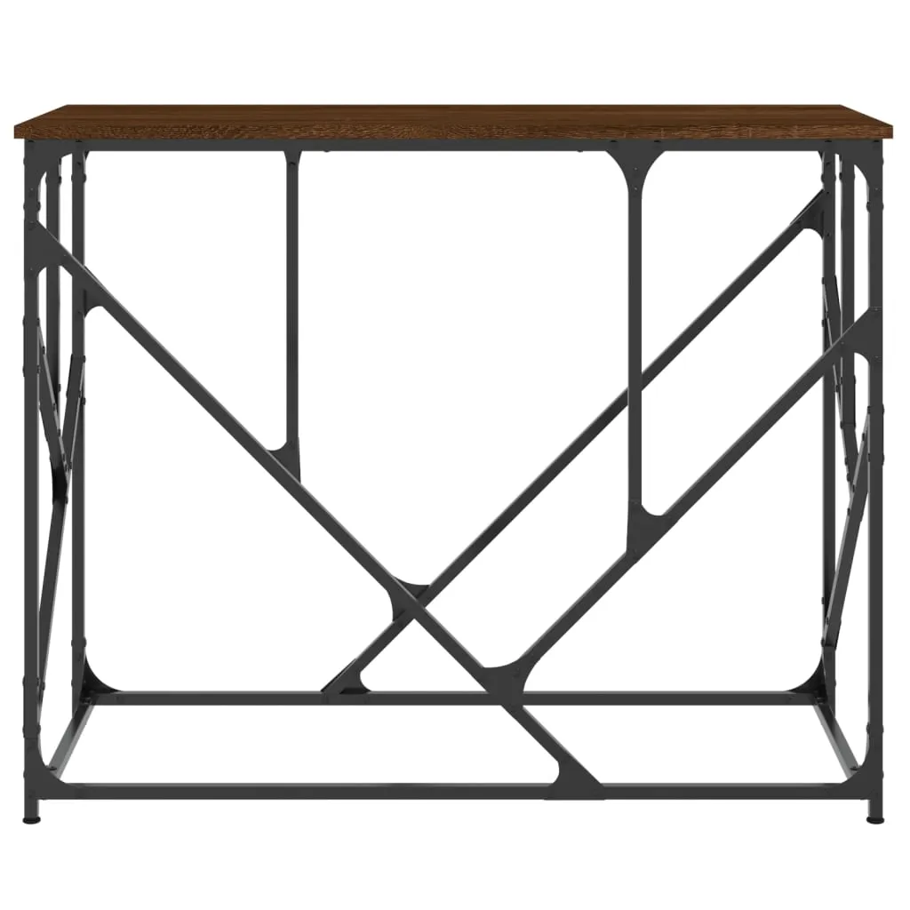 stolik-konsolowy-brazowy-dab-100x40x80-cm