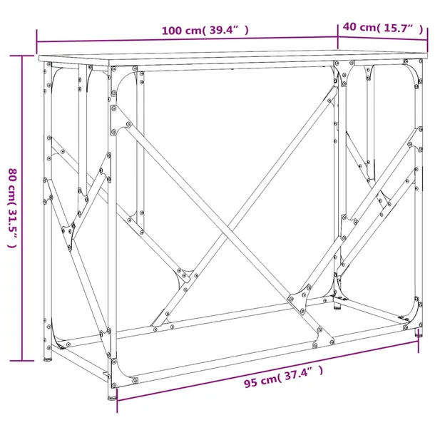 stolik-konsolowy-brazowy-dab-100x40x80-cm
