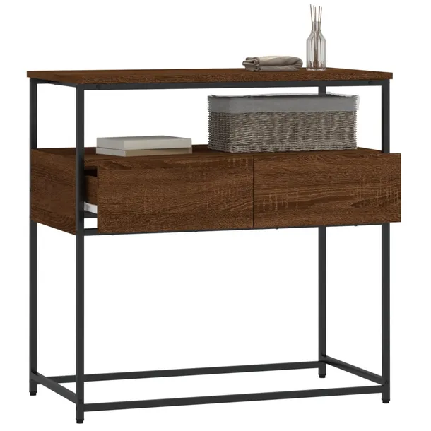 stolik-konsolowy-brazowy-dab-75x40x75-cm