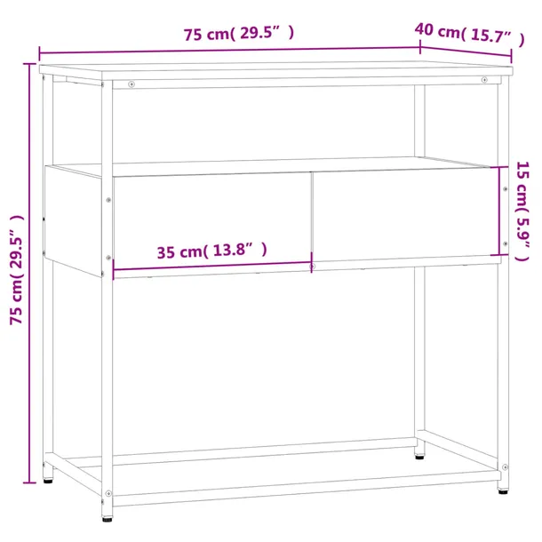 stolik-konsolowy-brazowy-dab-75x40x75-cm