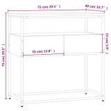 stolik-konsolowy-brazowy-dab-75x40x75-cm