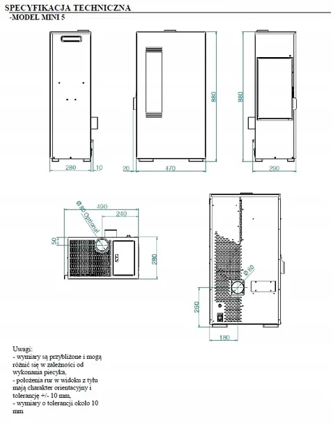 piec-pellet-artel-mini-5s-5kw-klasa-kotla-5-ecodesign