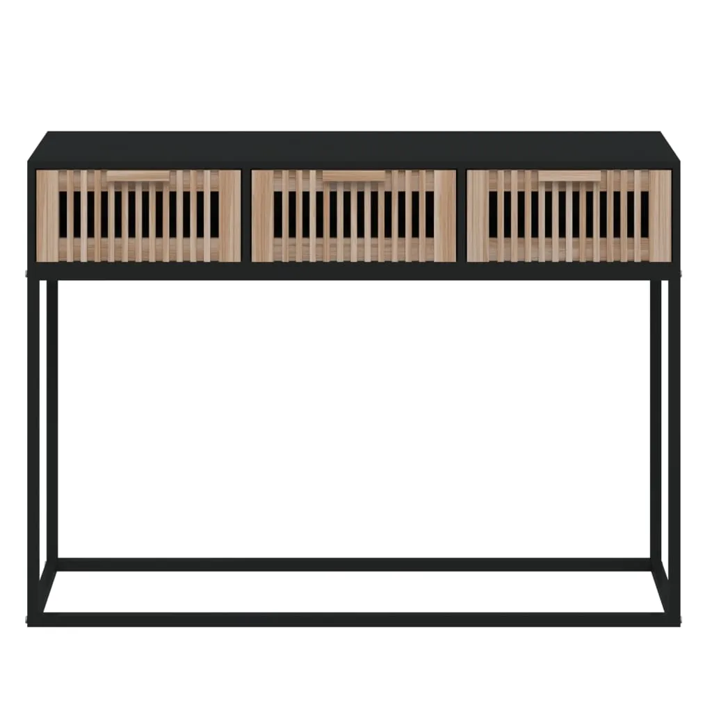 stolik-konsolowy-czarny-105x30x75-cm